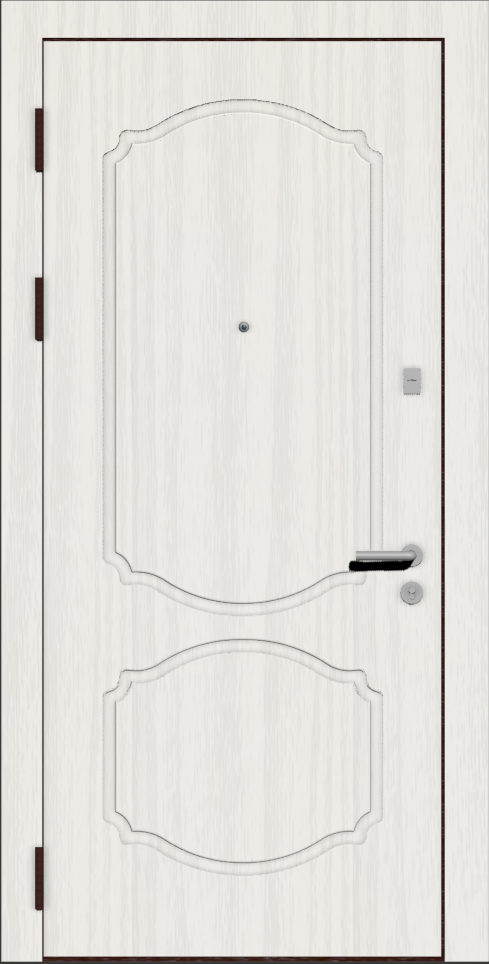 Дверные панели с классическим рисунком фрезеровки